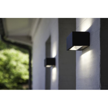Aplique de pared LED para exterior GEMINI S 3000 K LUTEC LUT5189113118