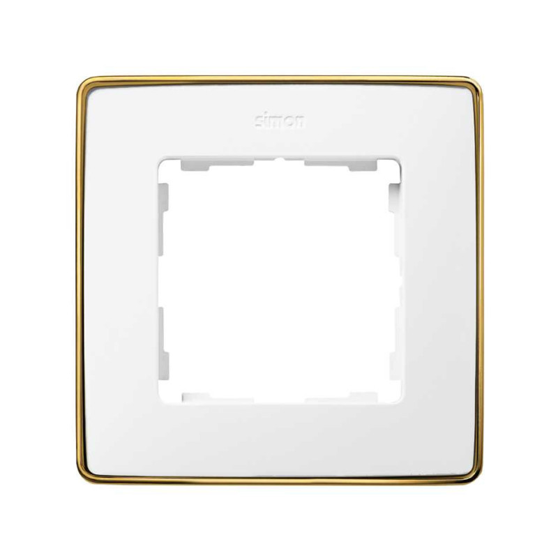 Marco de 1 a 4 elementos blanco base oro SIMON 82 Detail Metal SIM8201610-245