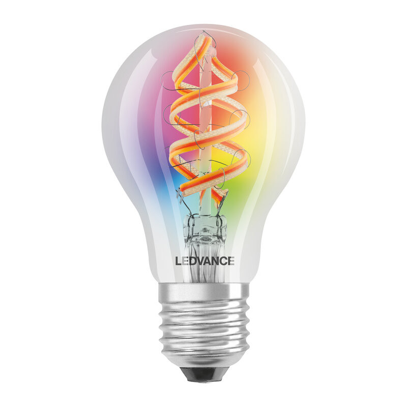 Lámpara SMART+ WiFi CL A FIL RGBW 30 4,5W/827 E27 300lm LED4058075619012