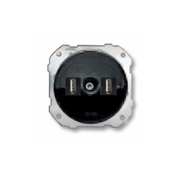 Doble toma USB adaptador hembra-hembra empotrable Fontini DO FON34729172