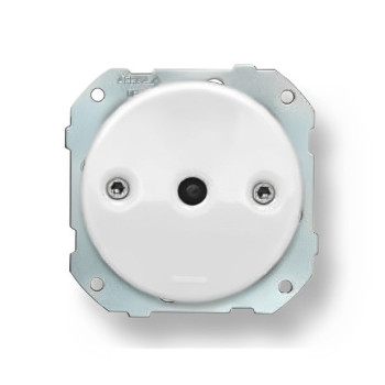Interruptor Conmutador de Empotrar Blanco Cromo Fontini DO FON34308111