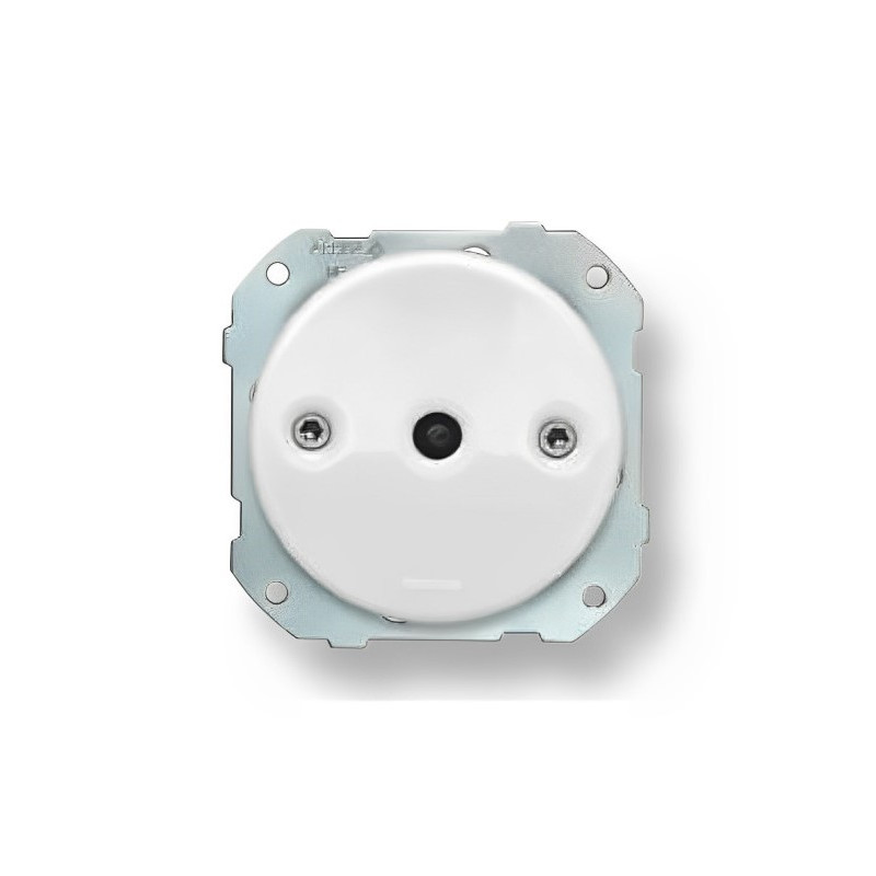 Interruptor Conmutador de Empotrar Blanco Cromo Fontini DO FON34308111