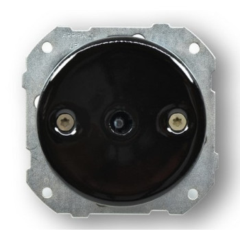 Interruptor-Conmutador de Empotrar Negro Latón Envejecido Fontini DO 34308041