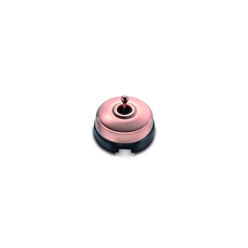Pulsador de boton Cobre con base Negro FONTINI DIMBLER FON60310782