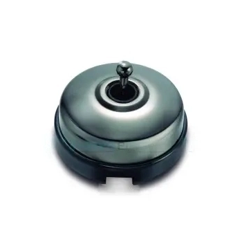 Pulsador de boton Niquel Negro con base Negro FONTINI DIMBLER FON60310792