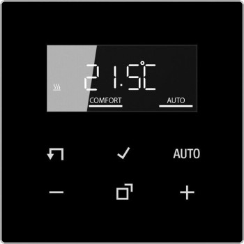Display estándar control temperatura negro JUNG LS1790DSW