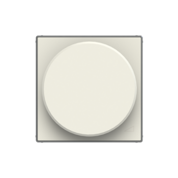 Tapa + botón regulador giratorio Sky Niessen blanco 8560.2 BL