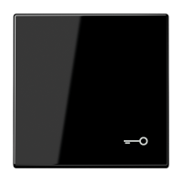 Tecla c/simb. puerta LS negro LS990TSW