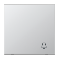 Tecla c/ simb. timbre LS aluminio AL2990K JUNG