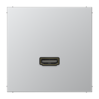 Placa HDMI LS aluminio MAAL1112 JUNG