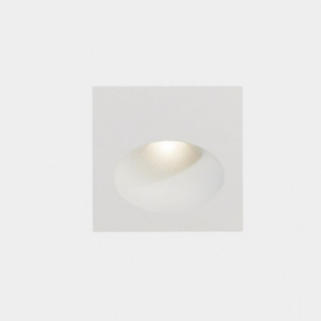 Aplique empotrable a pared IP65 BAT cuadrado oval LED 2,2W 45lm blanco LC405-E016-14-CK
