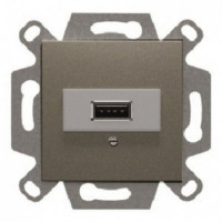 Conector USB serie Viva en gris lava 23578-USB-GL. BJC