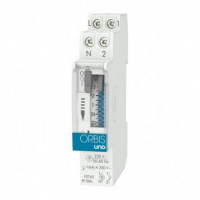 Interruptor horario modular UNO QRD 230V OB400232. ORBIS